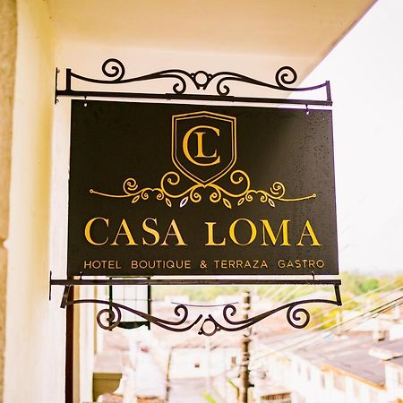 Casa Loma Hotel Boutique & Terraza Gastro Popayan Eksteriør bilde